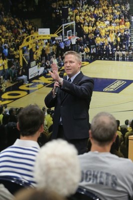Paul Helgren Toledo Media Room dedication